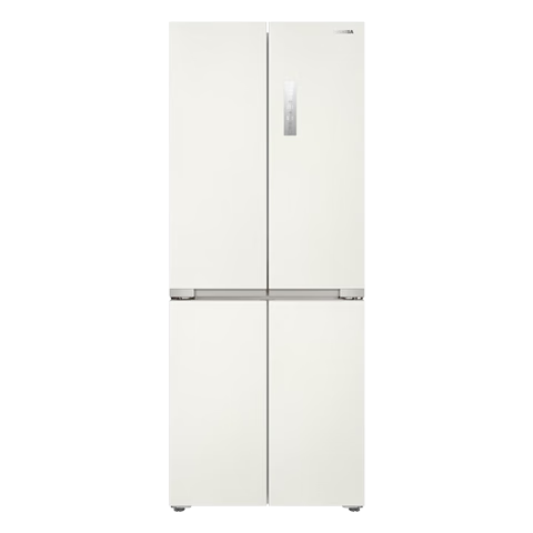 东芝（TOSHIBA）冰箱白珍珠姐妹款419升十字四开门超薄零嵌入式高颜值雾化保鲜自动制冰国家补贴GR-RF440WI-PM166