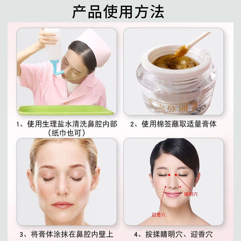 传福堂龙鼻通过敏性鼻炎膏抗鼻过敏凝胶儿童成人鼻塞打喷嚏流鼻涕喷雾 修复膏15g