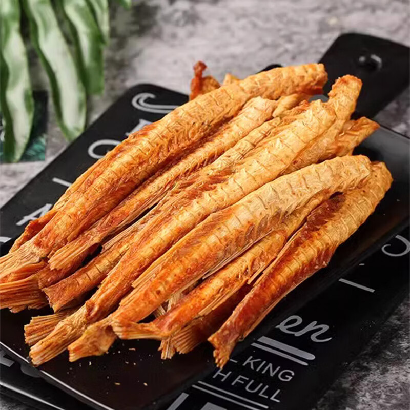 海狸先生 香酥鱼骨粒 即食鱼排深海酥脆鱼骨头办公室休闲营养零食小吃 香酥鱼骨60g*3袋