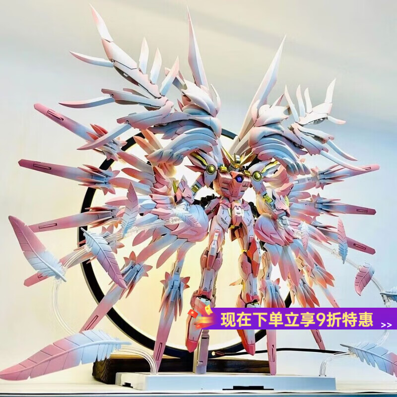 蒂米妮【盲盒系列】高达/摩动核吕布白雪姬红异端敖丙独角兽等模型手办 【樱花粉雪姬+底座】仅剩25盒 许愿即可【随机发货】