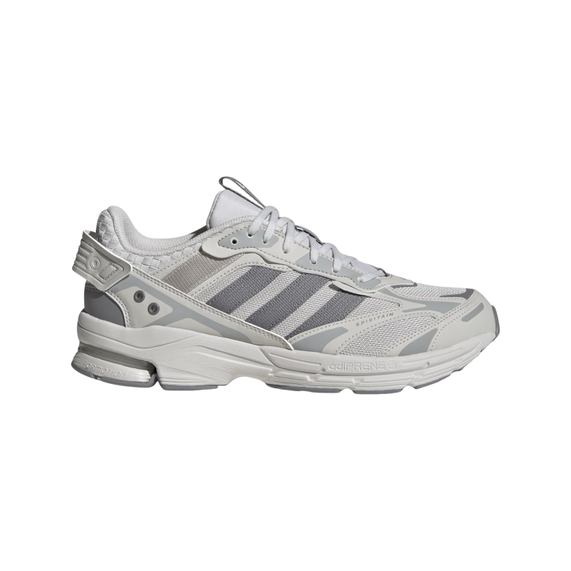 adidas「寻光者」SPIRITAIN 2000复古休闲老爹鞋阿迪达斯轻运动   灰白色/深灰色/浅灰色   42