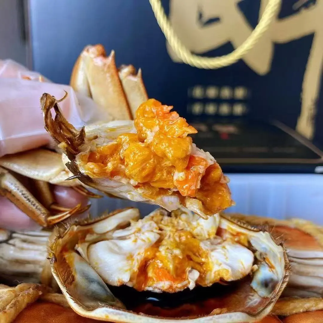 誉升大闸蟹【顺丰冷链】花雕熟醉蟹茅香醉蟹微山湖大闸蟹螃蟹熟醉汁非鲜活 即食花雕熟醉蟹 750g/盒 8-12只 公母混装