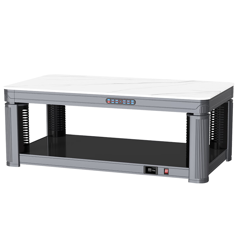 新飞26年新款电暖桌1.5米石墨烯发热烤火桌烤火炉桌子一体家用客厅取暖茶几电暖炉多功能取暖桌XC-C5