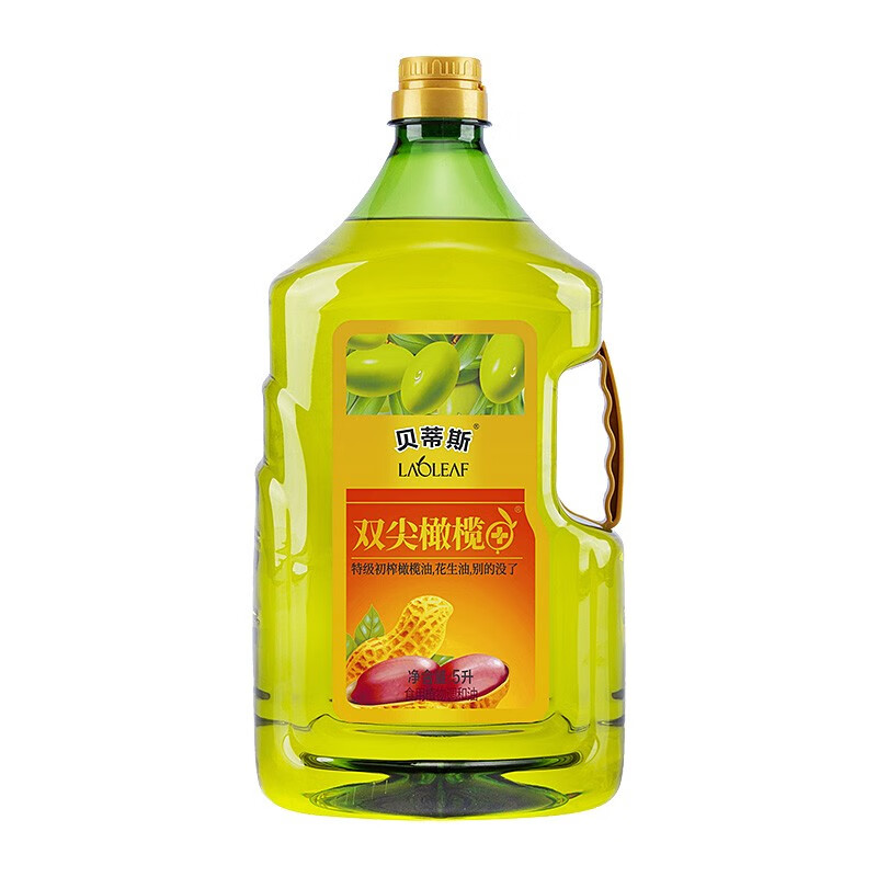 贝蒂斯(betis)双尖橄榄  橄榄油花生调和油5l