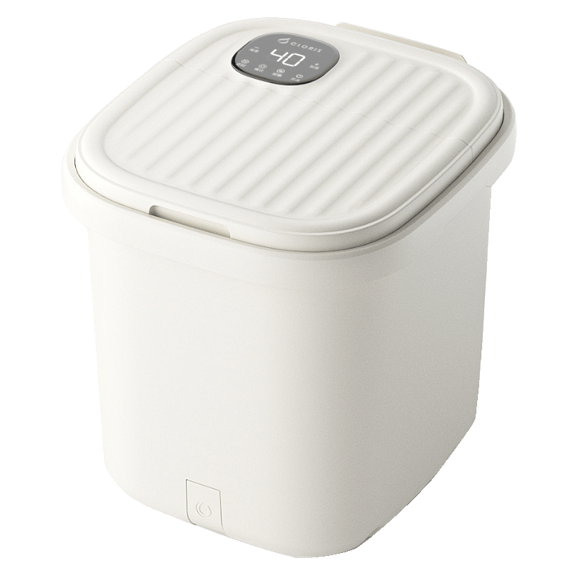 凱倫詩（CLORIS）紫外線殺菌足浴桶800W速熱自動按摩 智能恒溫 高深泡小腿可拆卸按摩盤易清洗 送父母禮物優(yōu)選F7-A