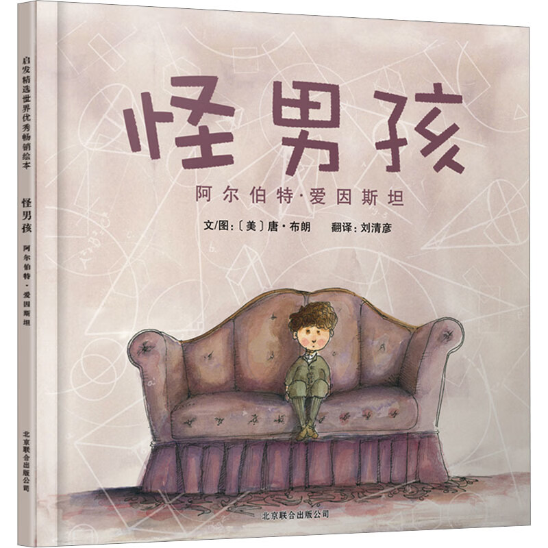 怪男孩：阿尔伯特·爱因斯坦（新2）（美）唐·布朗动漫/卡通京华出版社新华书店正版