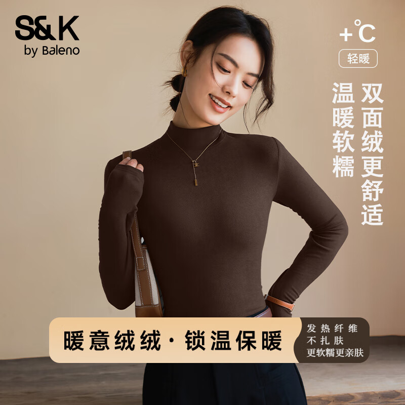 ����·��Baleno��S&K�����Ů2025���ﶬŮװ�¿�ʱ�����������ٴ��ڴ������� �#��ɫ ������챡�޴������ M 19.9Ԫ