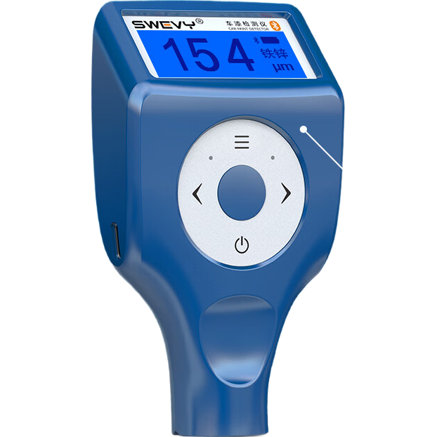 速為漆膜儀 高精度涂層測厚儀 汽車(chē)專(zhuān)用漆膜測厚儀膜厚測試儀 SW-3000（量程:0~3000um）藍牙款