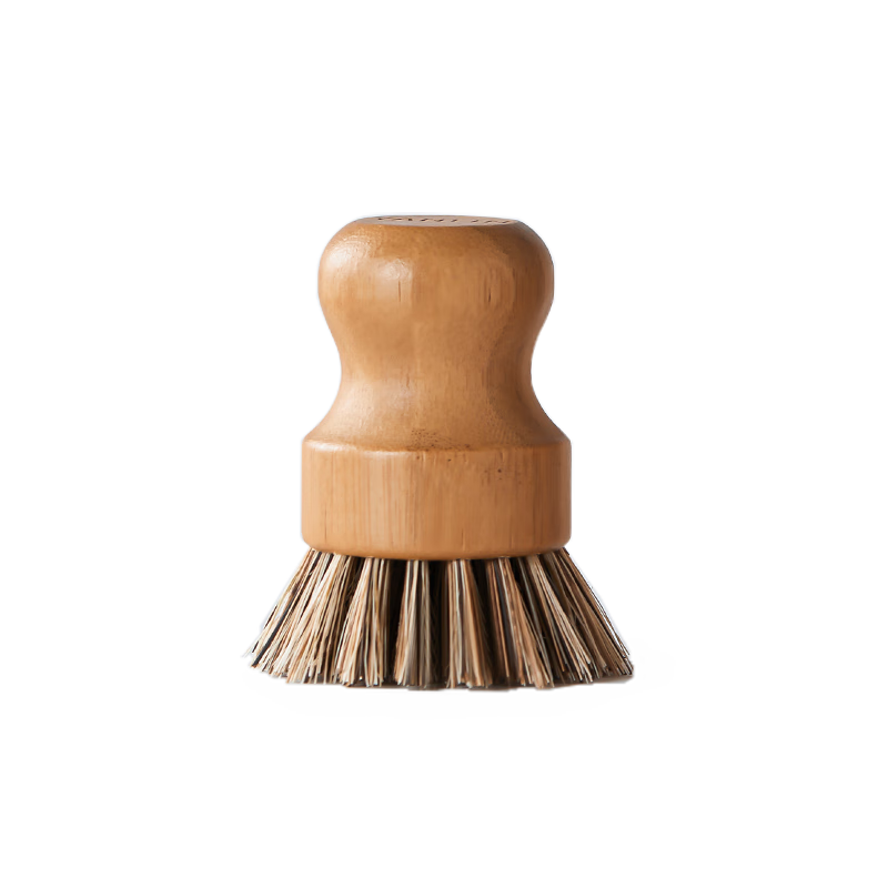 妍林锅刷厨房专用洗锅神器刷子不伤锅去污清洁榉木刷不粘油【一个装】