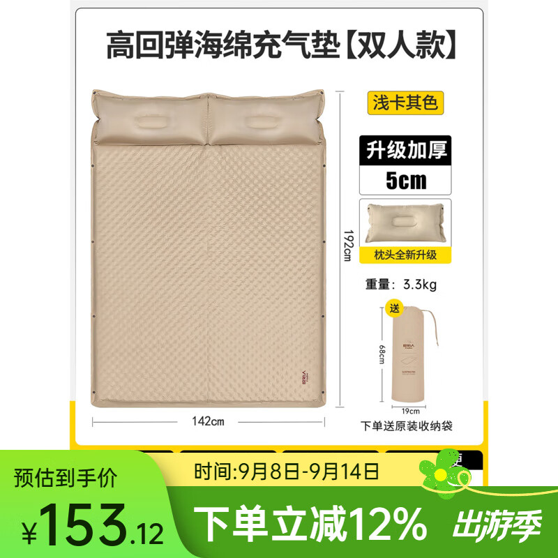 ԭʼ¶Ӫ滧˯ЯԶ洲õҰӪص ˫˿5cmǳӿ10CM