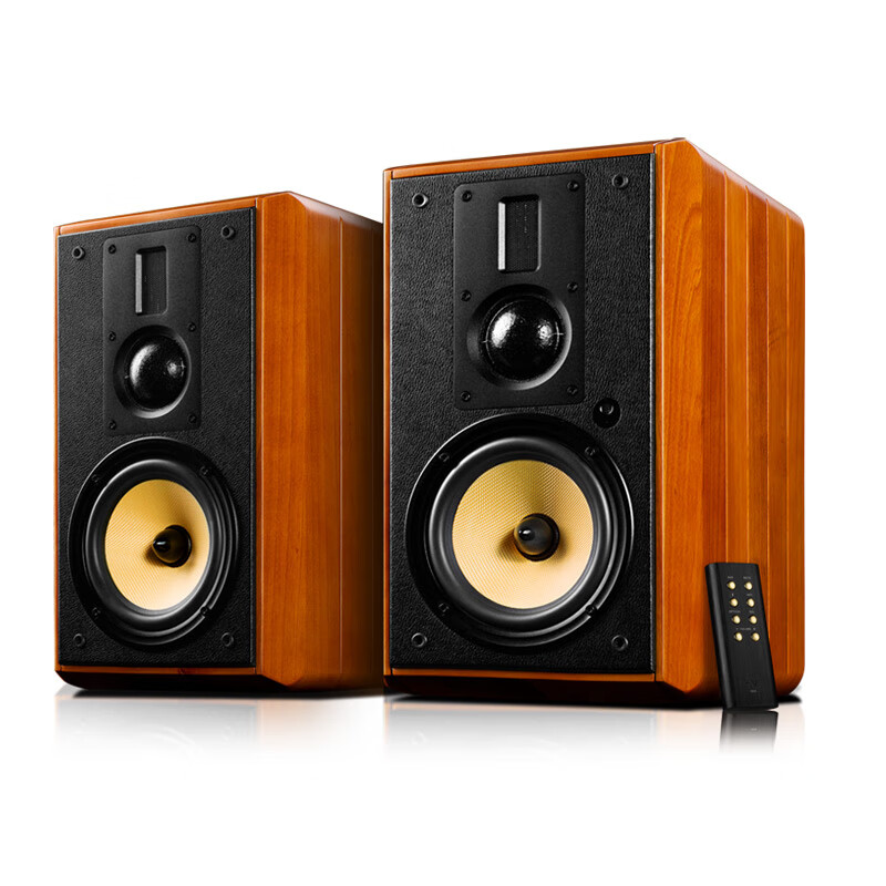 惠威M3AMKII+天龙DP-400木质书架有源蓝牙音响音箱你们音箱面板有静电不？