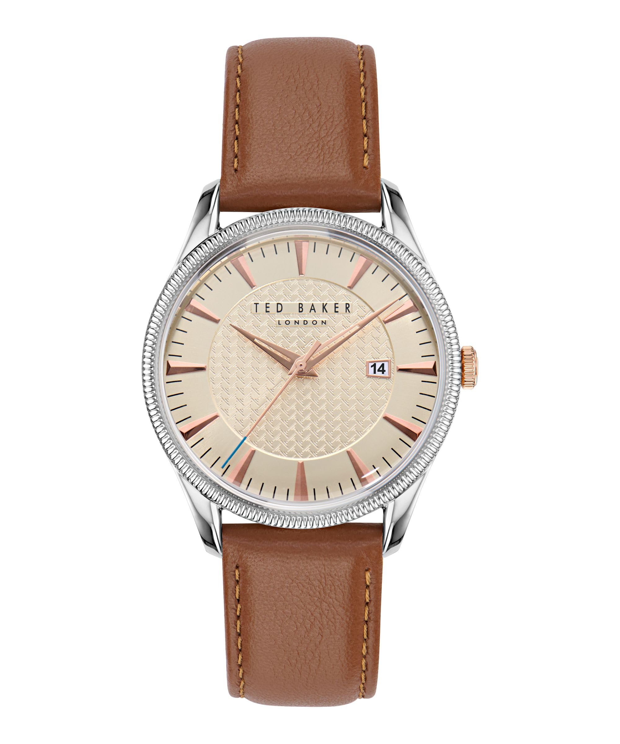 Ted Baker 泰德贝克 徒步 手表 男士 石英 防水 Modern Brown 90.0*90.0*90.0 mm