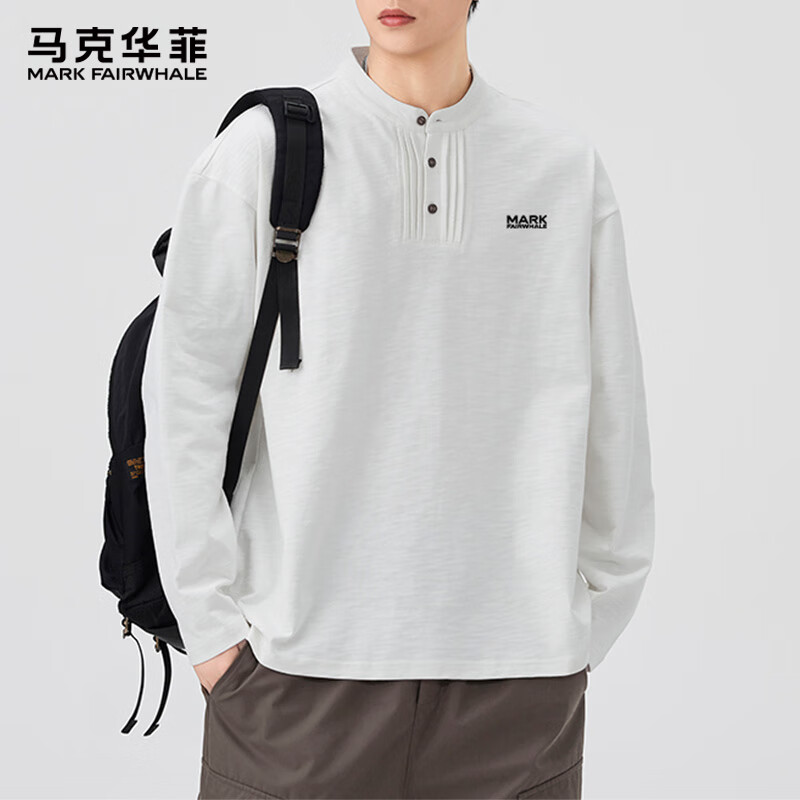 ���ڲ��������˻��ƣ�MARK FAIRWHALE����ʽ���޳���T����ʿ2025�＾�������к�������ɴ�������·�װ ��ɫ XL ����[130-150��] 154Ԫ