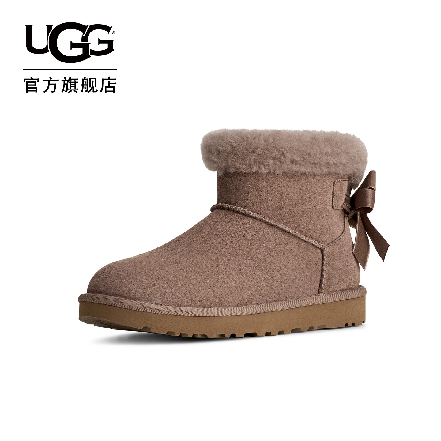 UGG�¿�Ůʿ����ʱ��ƽ�״�ɫ����������㱴���ѥѩ��ѥ1178790 CRBO | ѱ¹ɫ 37