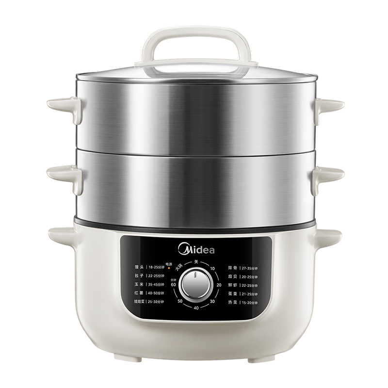 ���ģ�Midea�������� ������һ��๦�ܹ����������ʽ��� �������ȹ�3��������Ӻ�������� �������� 14.5L 1800W�ͻ�����ZGE2866 143Ԫ