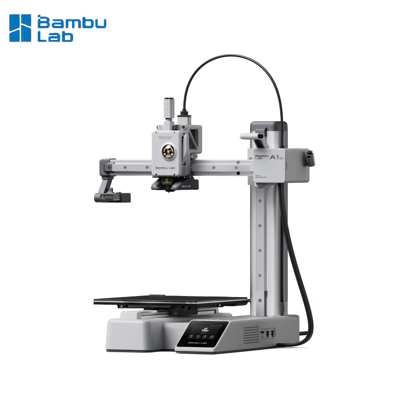 bambulab A1mini 3D打印机儿童Steam教育 学生新手友好 桌面家用FDM全自动调平多色高速大陆版