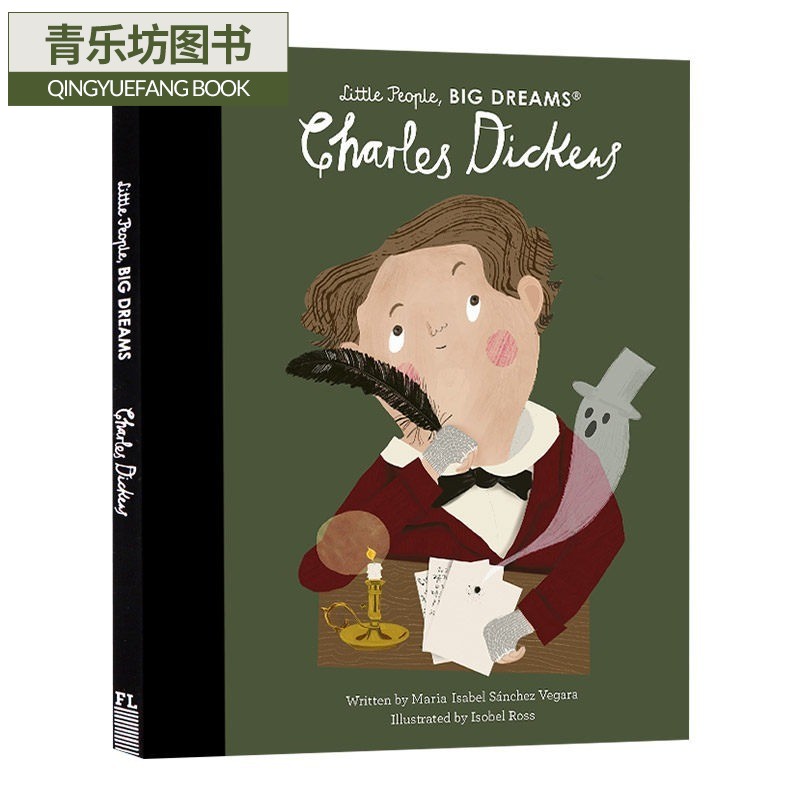 英文原版 小人物,大梦想 查尔斯·狄更斯 charles dickens 名人励志