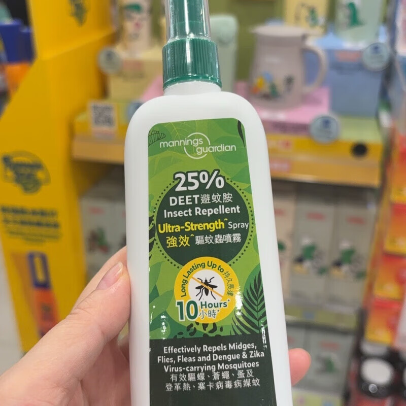 万宁;MANNINGS香港万宁驱蚊液驱蚊水香茅草儿童宝宝夏季室内户外防虫