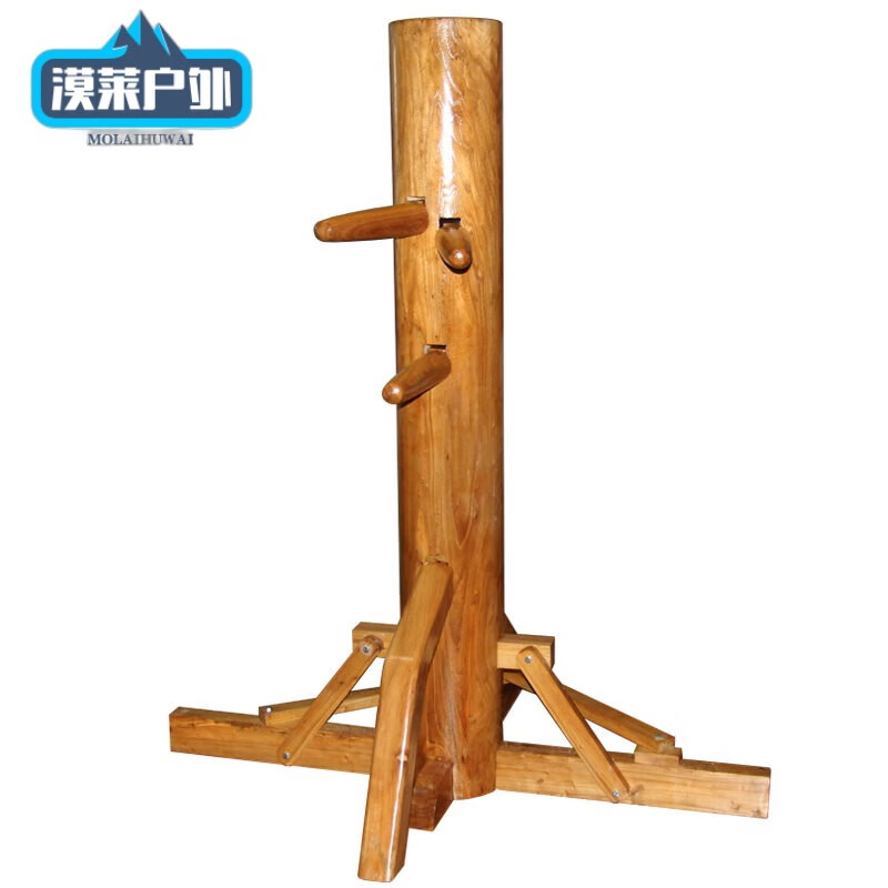 mppmck日本进口品质木人桩咏春拳吸盘木人桩练武立式家用儿童木桩练功