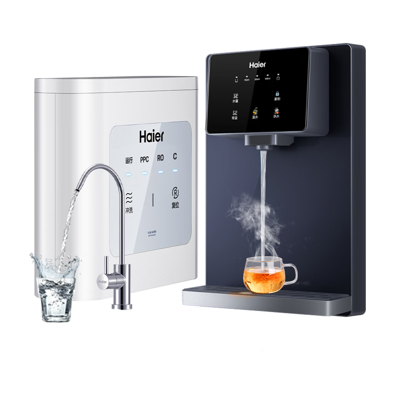 ���ڲ�����������Haier����ˮ�����ó���ĸӤRO����͸ֱ����ˮ������һ����ͱ߹�ڹ�ʽ���߻�������ˮȫ��ǰ�ù�������װ ��Ʒ�������߻�+��ˮ�� 1897.2Ԫ(������)