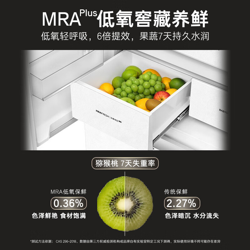 卡萨帝(Casarte)原石518L法式多门冰箱MRA PLUS低氧窖藏养鲜自动制冰双系统BCD-518WGCFDMGWUU1 517同款国家补贴