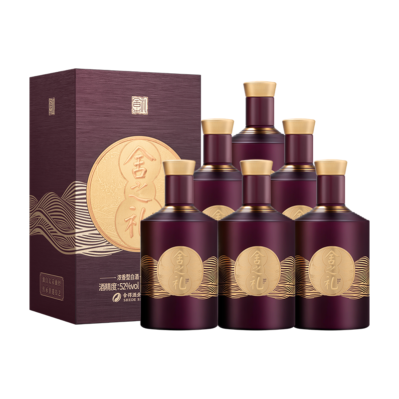 ��� ��֮�������� Ũ���Ͱ׾� 52�� 500ml*6ƿ ����װ 832Ԫ