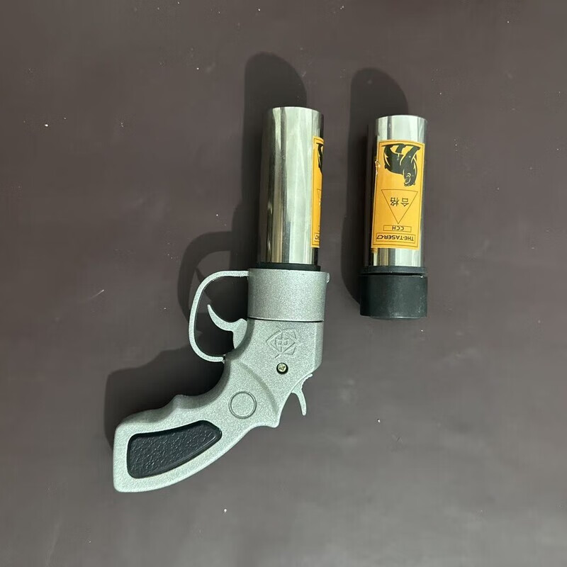 安比熊车载干粉枪式灭火神器汽车应急防火器材防身必备 1L 二氧化碳 发射器+6个头+收纳包