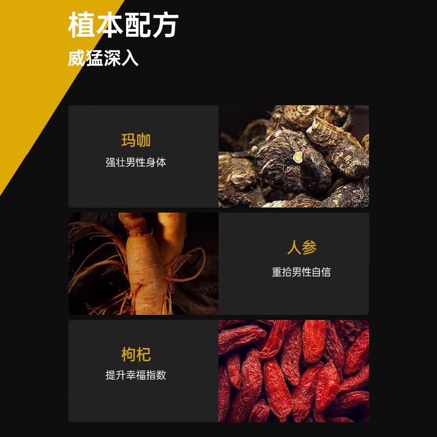 肌肉科技耐力健身 健身运动营养 人参玛咖枸杞粉178g 橙子芒果菠萝味