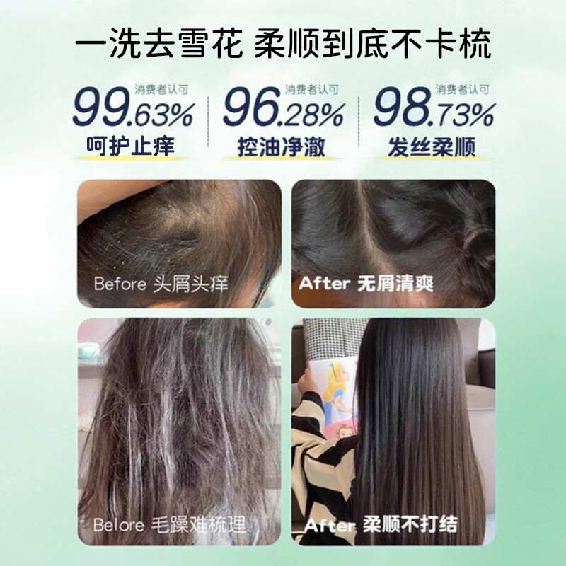 童贝比儿童专用洗发水3-6岁止痒护发素青少年洗发露小学生洗发水6-12岁 【1瓶装】C茶籽油儿童洗发露600ml