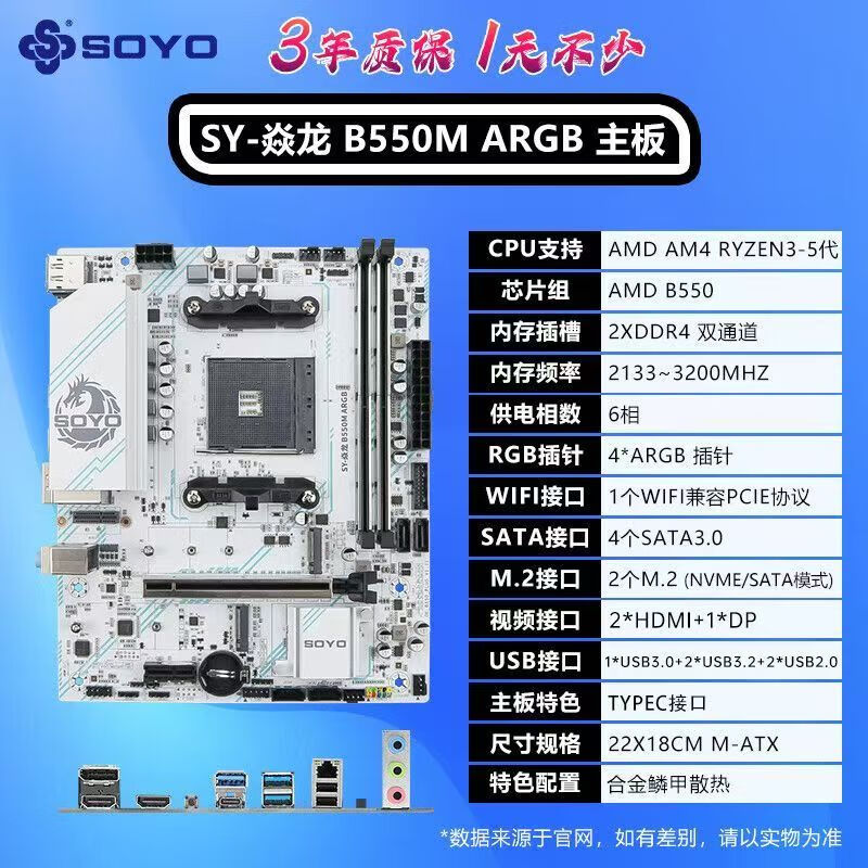 梅捷 B550M 焱龙GAMING ARBG 图 5