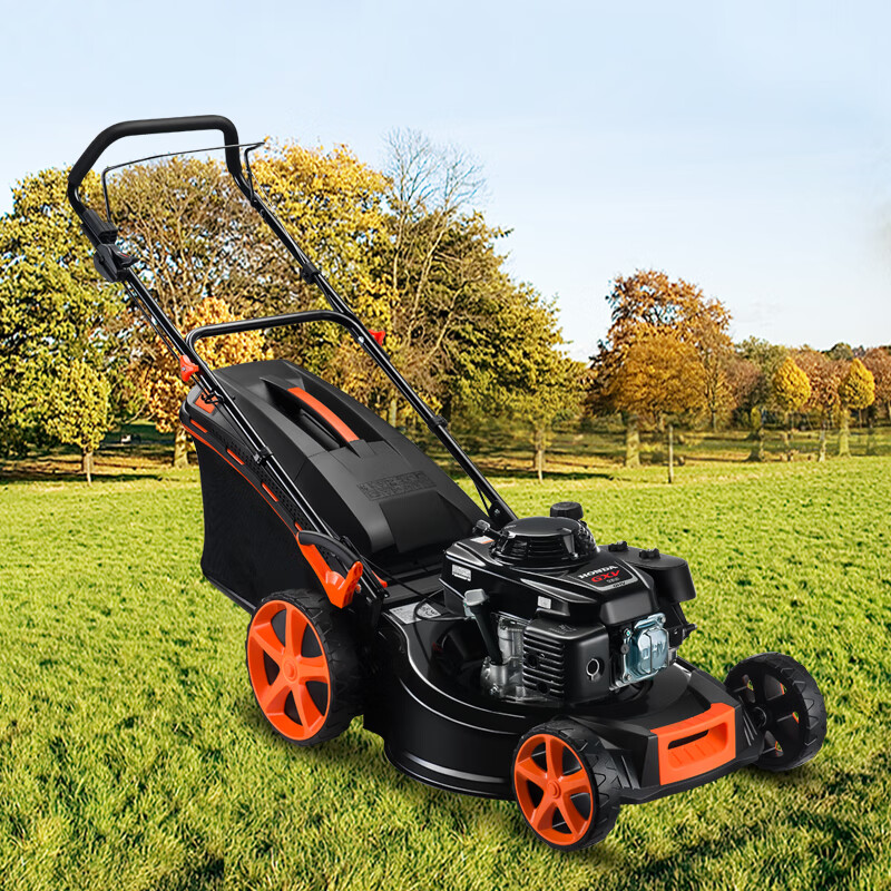 海澳德进口本田21寸割草机剪草机草坪机汽油推草机手推式除草机园林