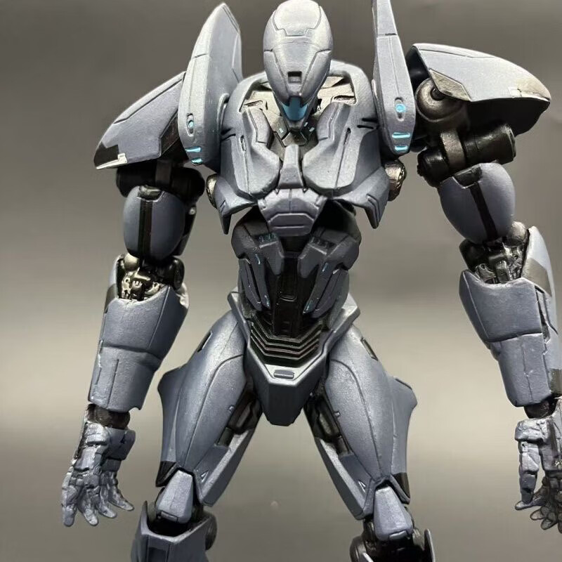 梦京鱼勇者欧米茄手办环太平洋机甲黑色禁区量产无人机贾克斯可动模型