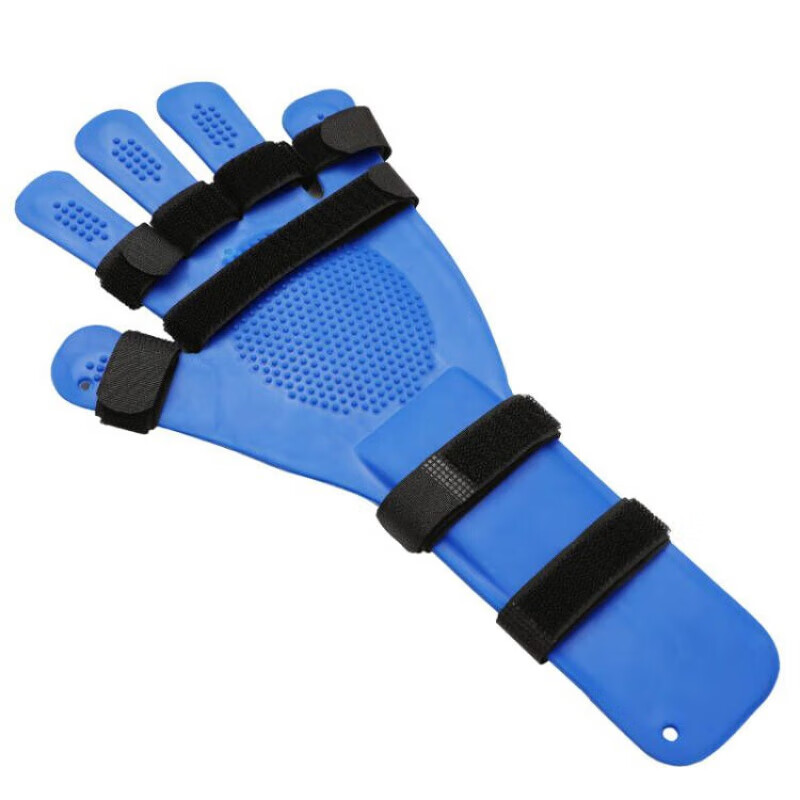 通用手指手腕部固定伸直弯曲中风偏瘫五指分离康复训练器材 分指款【2 塑料分指板【左右通用】