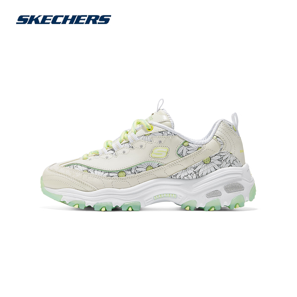 Skechers ˹���� ŮЬ �ϵ�Ь 150538-OWGN ���ɫ/��ɫ 38 �ʺ��ڳ�250mm 197.03Ԫ