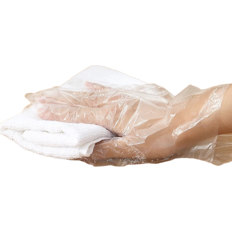 夏季小龙虾手套食品级手套专用塑料美容商用加厚耐用厨房餐饮 1包【100只装】