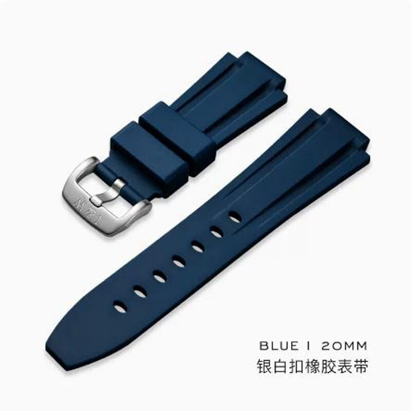 爱沃驰官方瑞士爱沃驰品牌专用原装原厂凸口液态硅胶IW手表表带男送工具 橙色