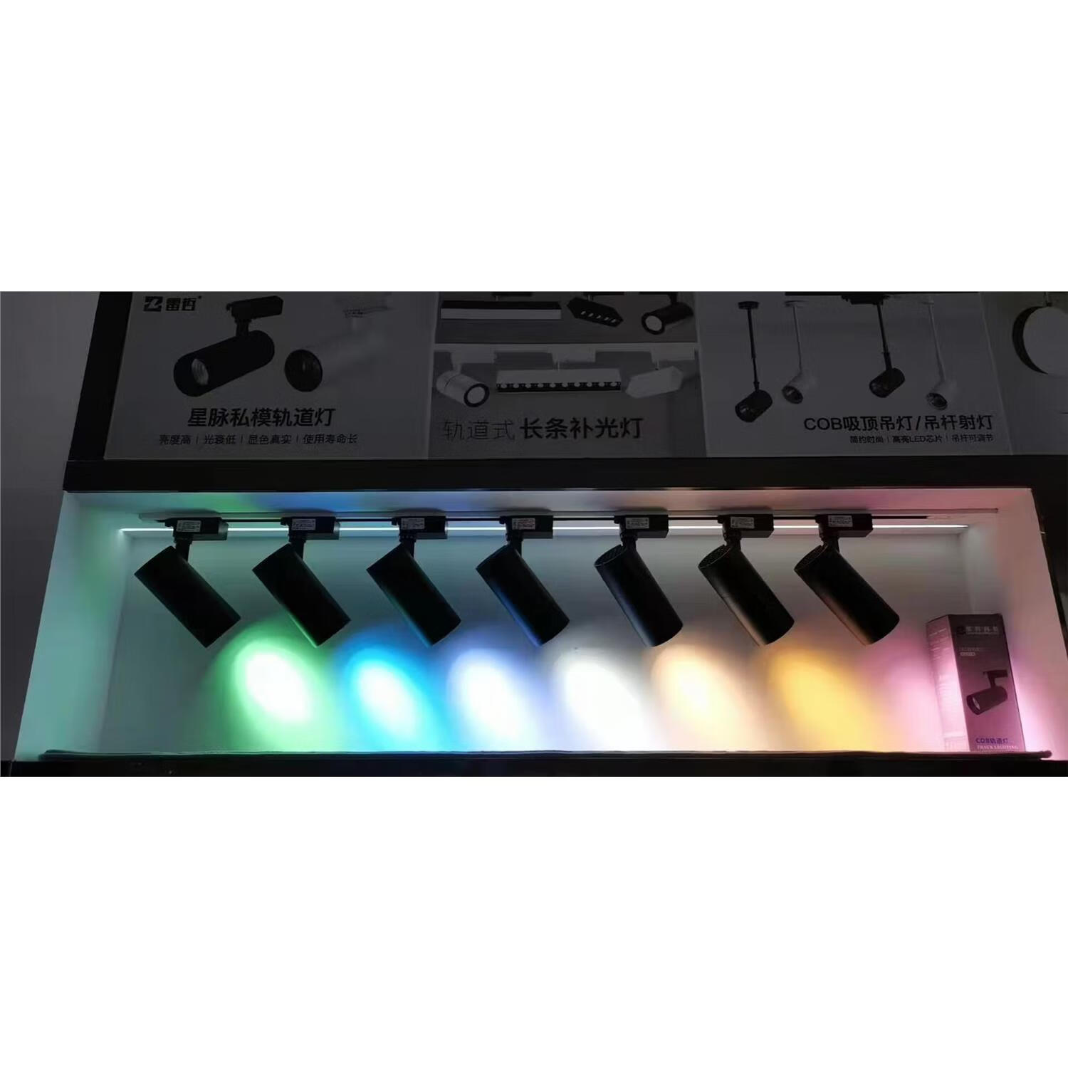 獅奧森志城生鮮燈紅豬肉燈生鮮燈熟食干貨水產(chǎn)蔬菜水果商鋪超市專用射燈 35瓦黑體水果色