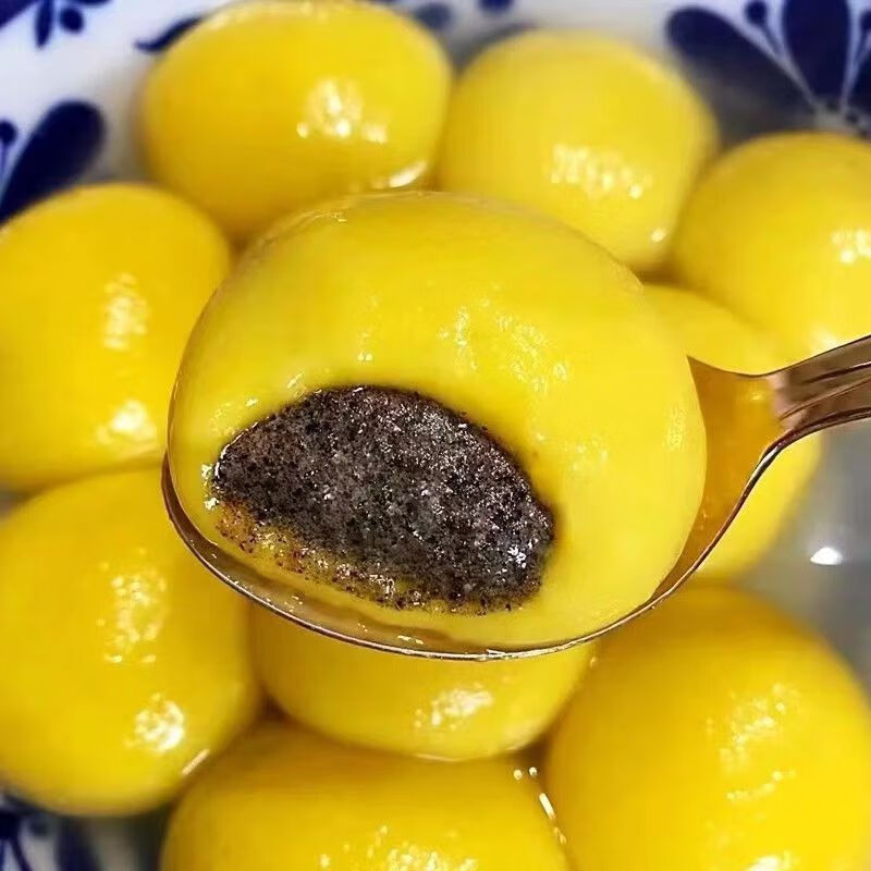 思念400g大黄米黑芝麻汤圆元宵京东冷链包邮早餐带餐速食 400g大黄米0添加蔗糖黑芝麻汤园*5 思念400g大黄米汤圆