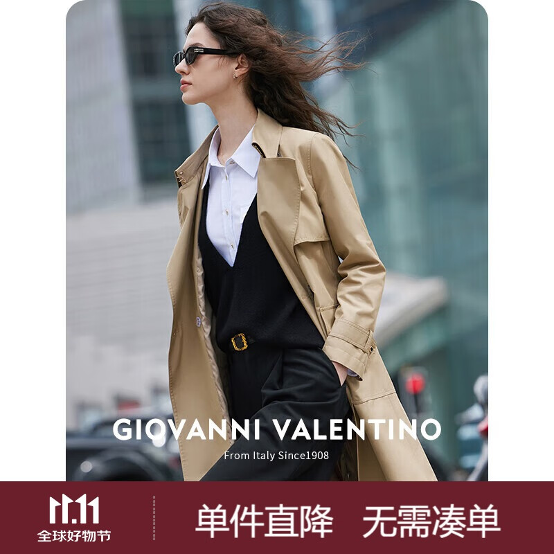 ׿���ᡤ������ū��GIOVANNI VALENTINO���߼��з�������Ůʿ��������ɫ�г����������ͨ������ ���� M 