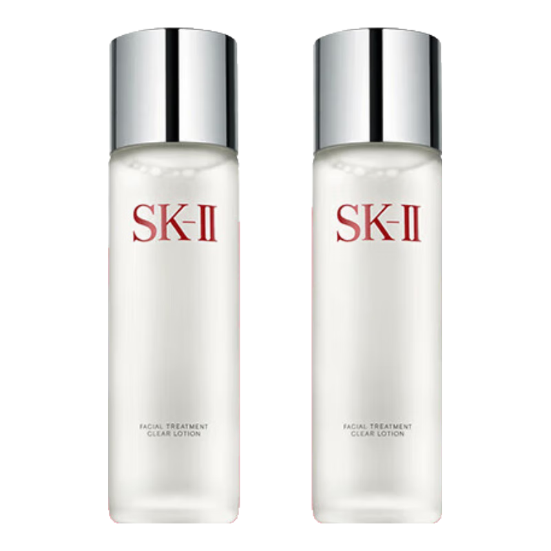 SK-II嫩肤清莹露230ml*2 神仙水搭skii中秋节礼物送女友sk2