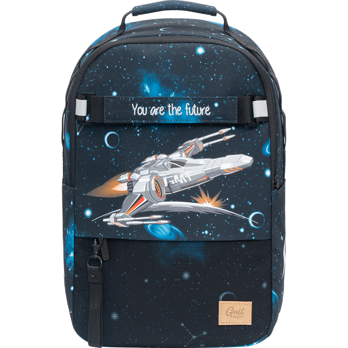 创宙 Gmt for kids书包小学生儿童背包护脊减负双肩包礼物1-4年级男战机可折叠底板