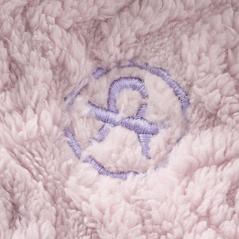 芬腾睡衣女【加厚暖绒】秋冬季少女感保暖翻领开衫长袖家居服套装 香芋紫 L