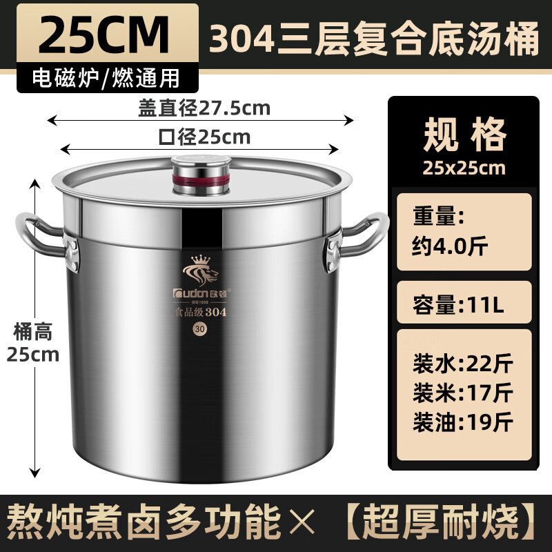 304ͰԲͰͰǴˮͰˮͰ±Ͱ Ͱ1.0Ӻ 304֡ 25cm 202.5Ԫ