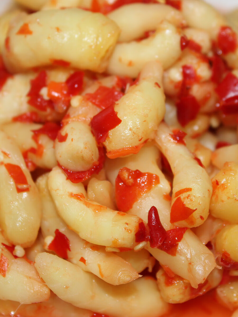 泡姜仔姜湘西特产新鲜酸辣生姜湖南剁椒腌姜腌姜芽子姜酸嫩姜四川 酸