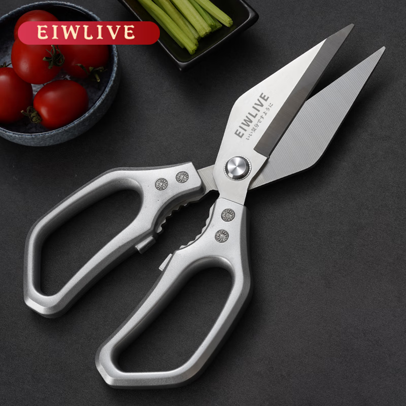 EIWLIVE【抖音主播同款】新款强力大头剪 强力鸡骨剪剪骨剪肉厨房剪 比刀还好用【钢材剪面加厚】