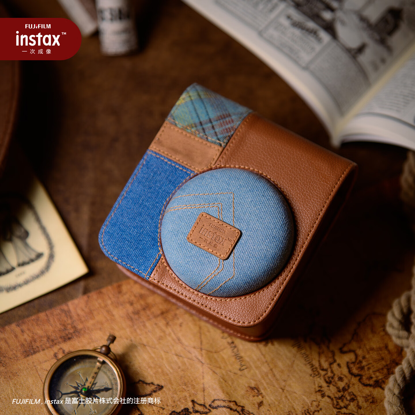FUJIFILM一次成像instax 西部旷野系列 西部旷野相机包 西部旷野相机包