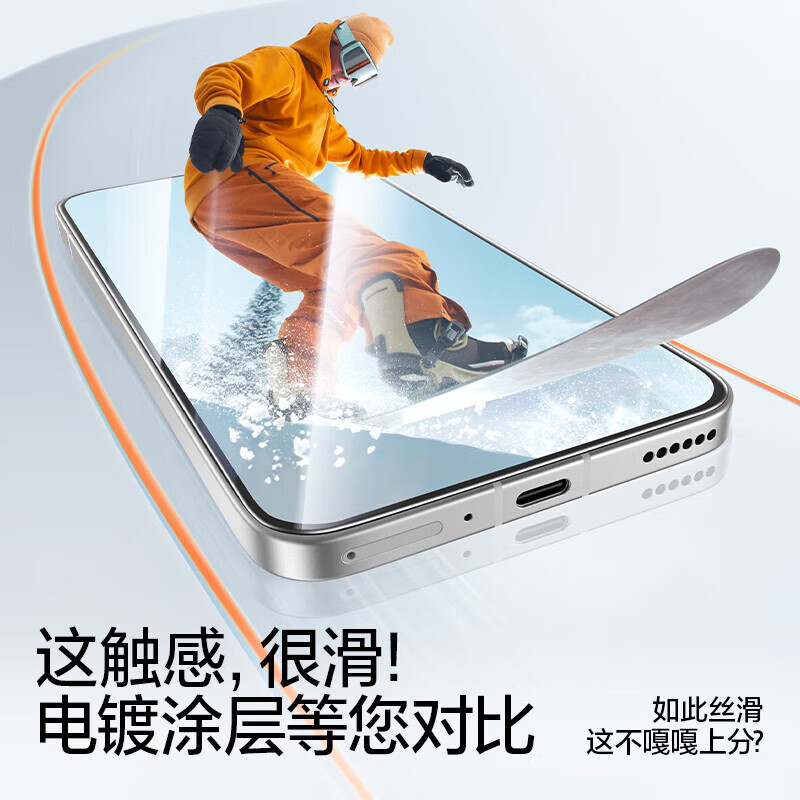 闪魔【厂家直发】适用红米turbo4pro钢化膜 红米手机膜防爆抗指纹高清 【蓝光|滕森二代护瞳】2片装 1:1真机开模