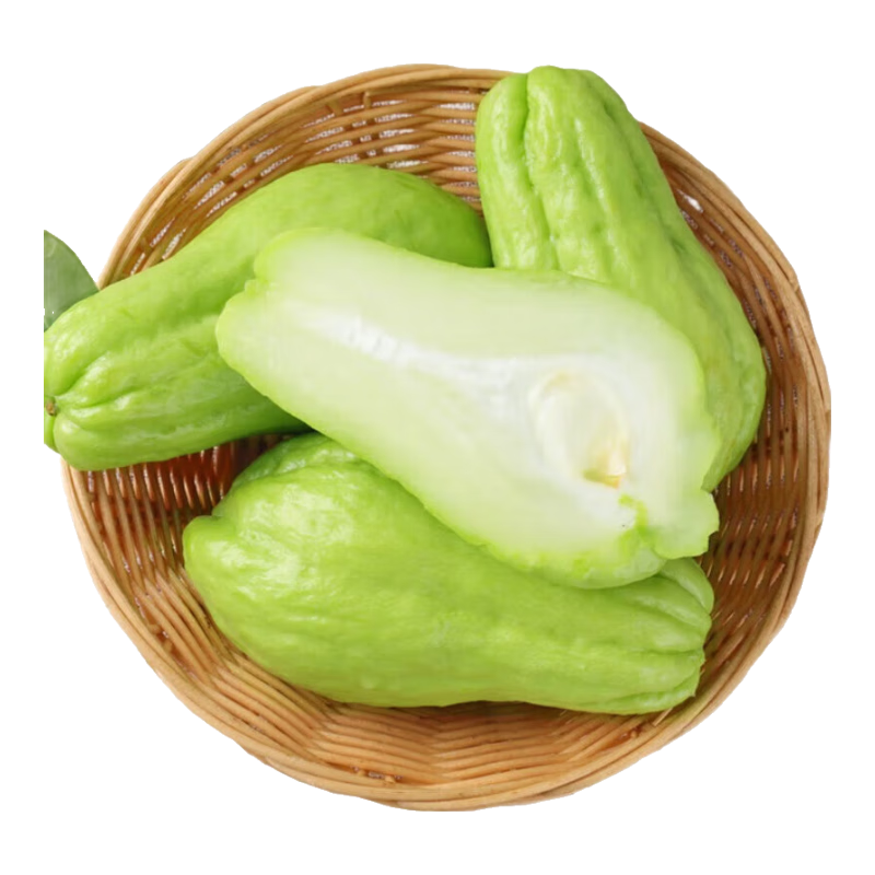 京喜加高山现摘佛手瓜新鲜蔬菜寿瓜丰收窝瓜洋瓜丰收瓜生鲜 贵州佛手瓜 1斤 尝鲜装