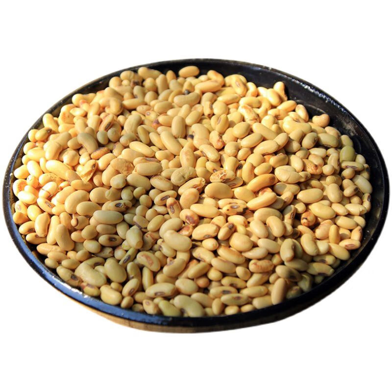 2024老种新货黄豆农家种植肾形小粒黄豆老笨土黄豆打豆浆生豆芽 老种有花粉斑土黄豆3斤