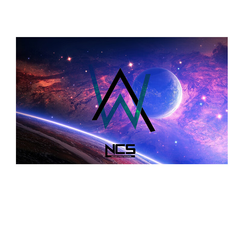 居梦坞alan walker 艾伦沃克 电音舞曲派对海报画酒吧dj音乐装饰画 nb
